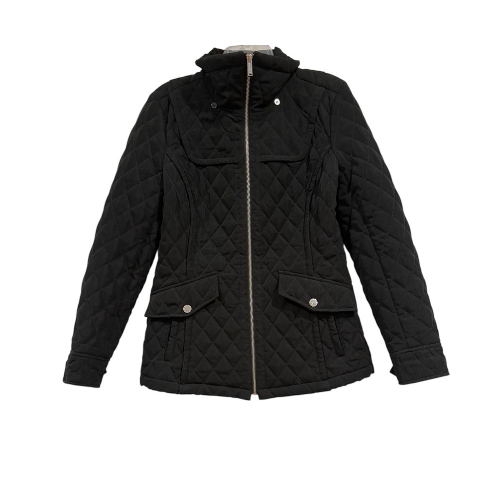 London Fog Women’s Coat Quilted Jacket or Mid Weight Coat Black Size Small